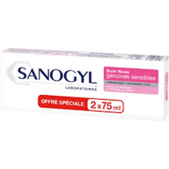 Sanogyl Dentifrice Rose Gencives Sensibles - image 2