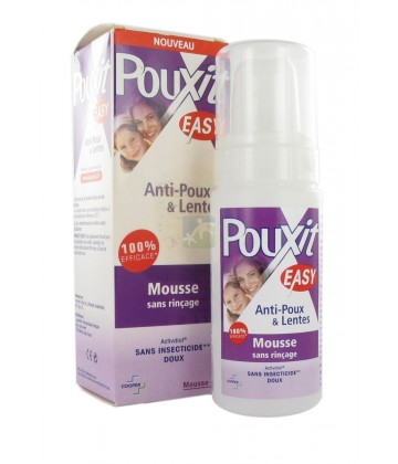 Pouxit Easy Anti-Poux & Lentes Mousse 100 ml