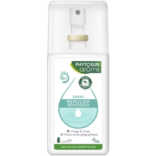 Phytosun Arôms Spray Répulsif Moustiques 75 ml