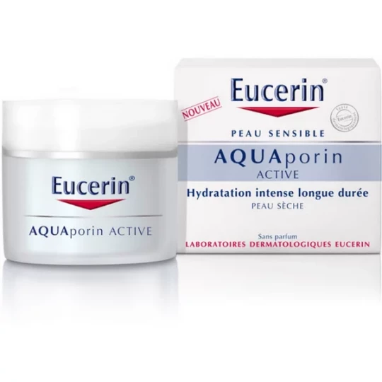 Eucerin AquaPorin Active Soin Hydratant Peaux Sèches 50 ml