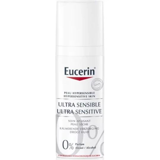 Eucerin Ultra Sensible Soin Apaisant Peau Sèche 50 ml