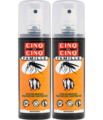 Cinq sur Cinq Famille Spray Anti-Moustiques
