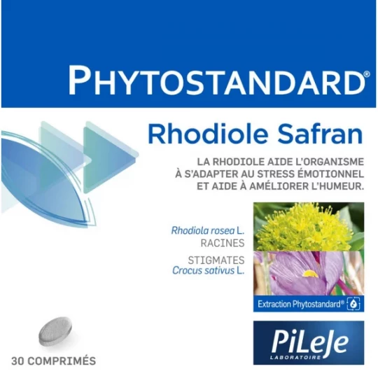 PiLeJe Phytostandard Rhodiole et Safran x 30