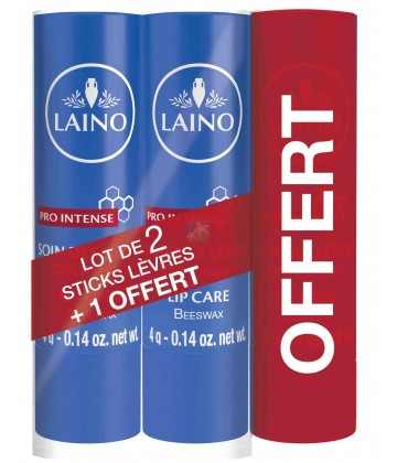 Laino Sticks Lèvres x 2 + 1 OFFERT