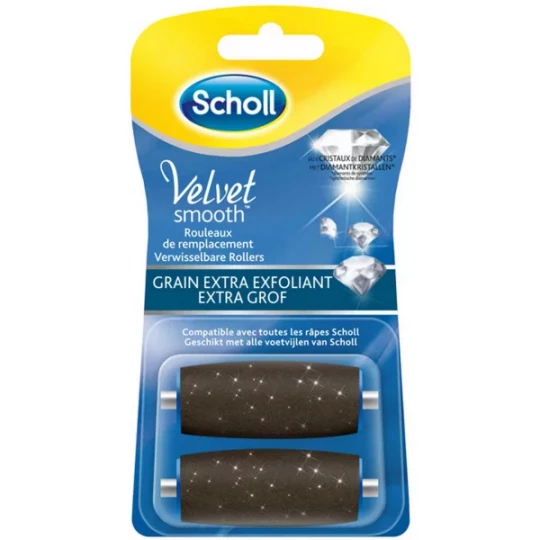 Scholl Velvet Smooth Rouleau de remplacement x 2