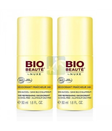 Bio-Beauté by Nuxe Déodorant Roll'on Fraîcheur 24H 2 x 50 ml