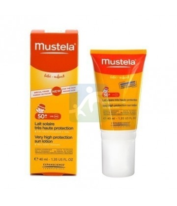 Mustela Lait Visage Haute Protection SPF50+ 40 ml