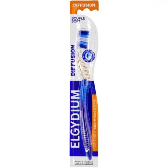 Elgydium Diffusion Brosse à Dents Souple Rose