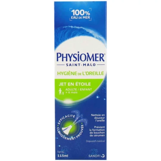 Physiomer Hygiène de l'Oreille 115 ml