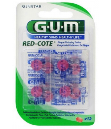 GUM Révélateurs de Plaques x 12
