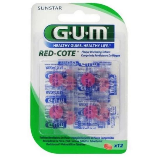 GUM Révélateurs de Plaques x 12