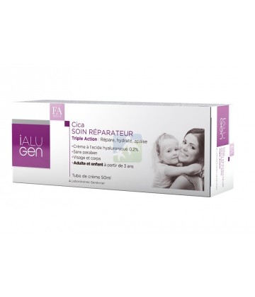 Ialugen Cica Family Crème à l'Acide Hyaluronique 50 ml
