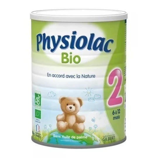 Physiolac Bio 2ème 900 g