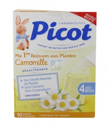 Picot Boissons aux Plantes Camomille Sachets x 10