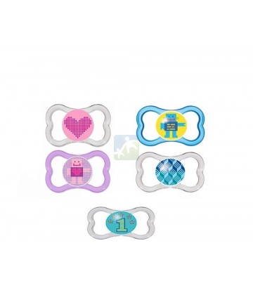 MAM Papillon Sucette anatomique silicone 6+ n°25 - x 1