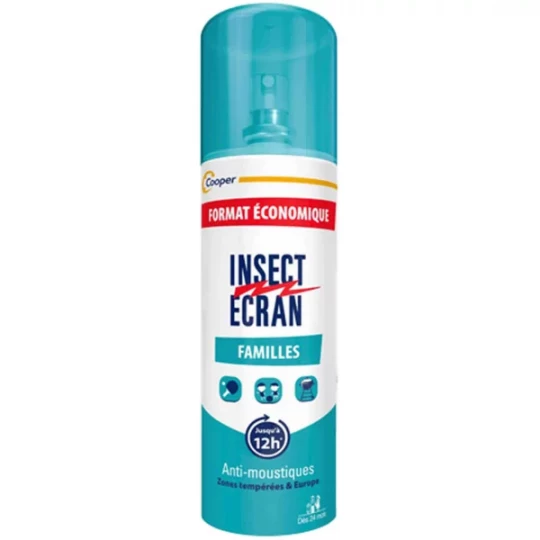 Insect Ecran Spray Famille Format Economique 200 ml