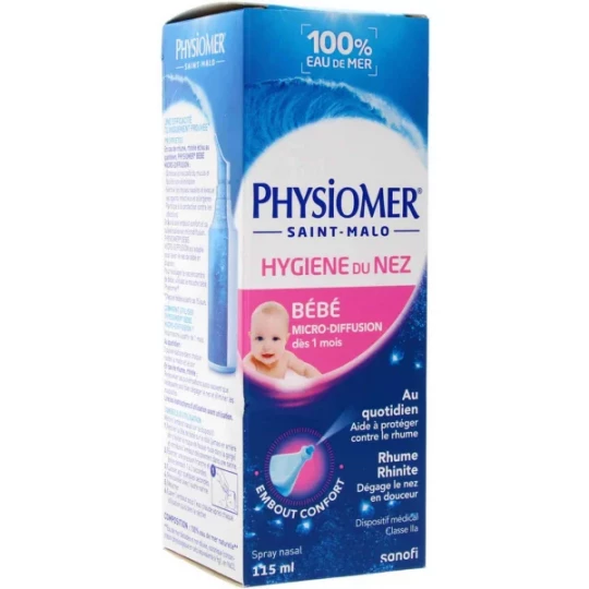 Physiomer Bébé Hygiène du Nez Spray