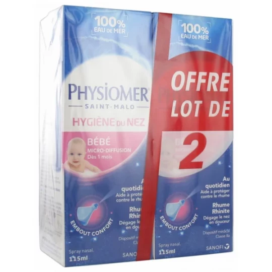 Physiomer Bébé Hygiène du Nez Spray - image 2