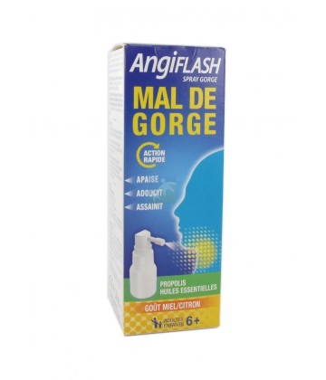 Angiflash Spray Mal de Gorge 20 ml
