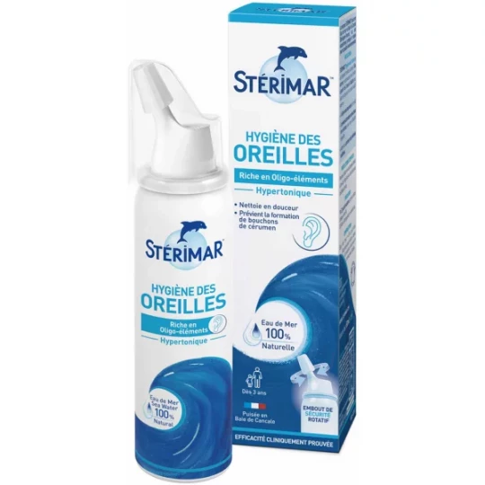 Stérimar Spray Hygiène des Oreilles 50 ml