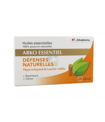 Arko Essentiel Défenses Naturelles Gélules x 20
