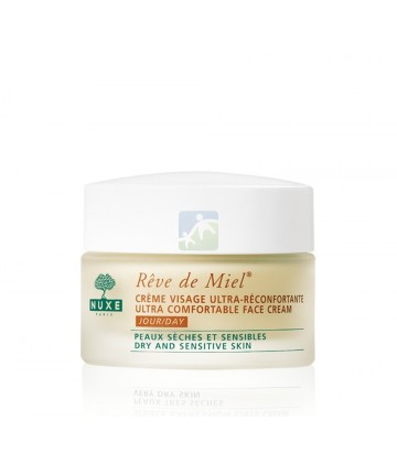 Nuxe Rêve de Miel Crème Visage Ultra-Réconfortante Jour 50 ml