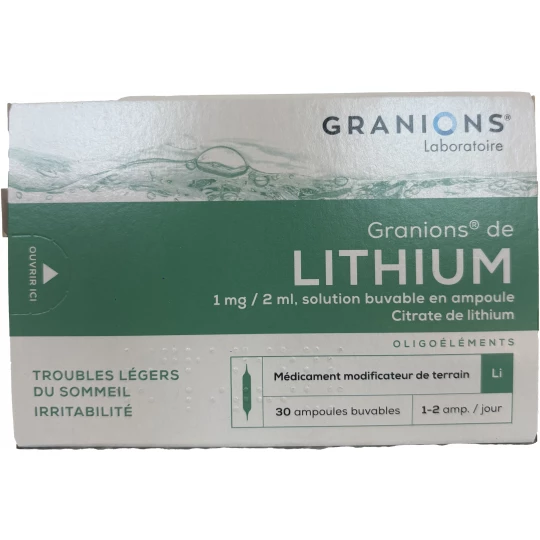 Granions de Lithium x 30