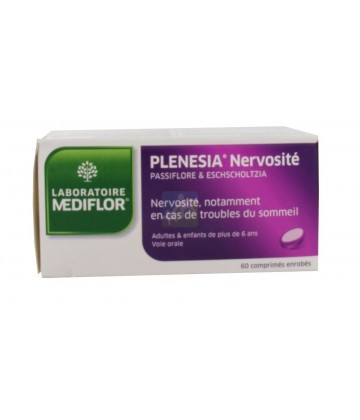 Mediflor Plenesia Nervosité Comprimés enrobés x 60