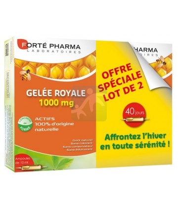 Forté Pharma Gelée Royale 1000 mg 2 x 20