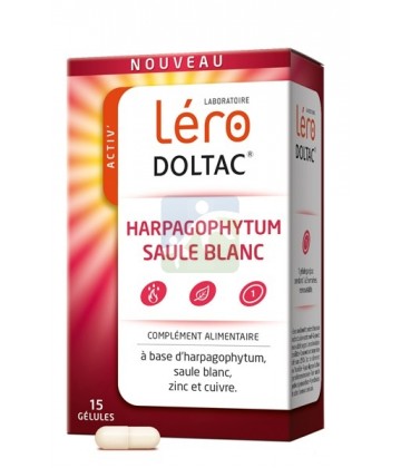 Léro Doltac Harpagophytum Saule Blanc Gélules x 15