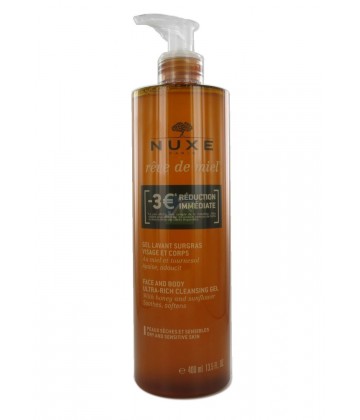 Nuxe Rêve de Miel Gel Lavant Surgras Visage et Corps Edition Limitée 400 ml