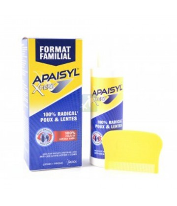 Apaisyl Xpert 100% Radical Poux et Lentes 200 ml