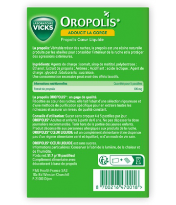 Oropolis Cœur Liquide x 16