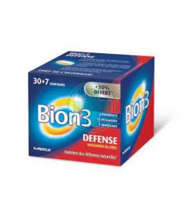 Bion 3 Défense Adultes 30 Comprimés + 7 OFFERTS