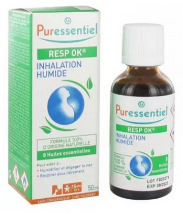 Puressentiel Respiratoire Inhalation Humide 50 ml