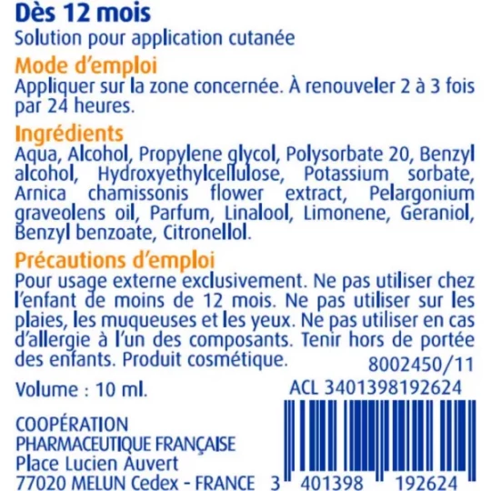 Arnican Pocket Roll'on Bleus, Coups, Bosses 10 ml - image 2