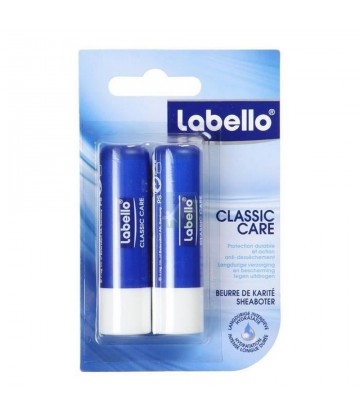Labello Classic Care Soin des Lèvres 2 x 4,8 g