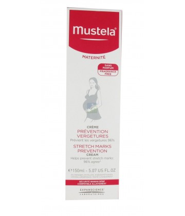 Mustela Maternité Crème Prévention Vergetures Sans Parfum 150 ml