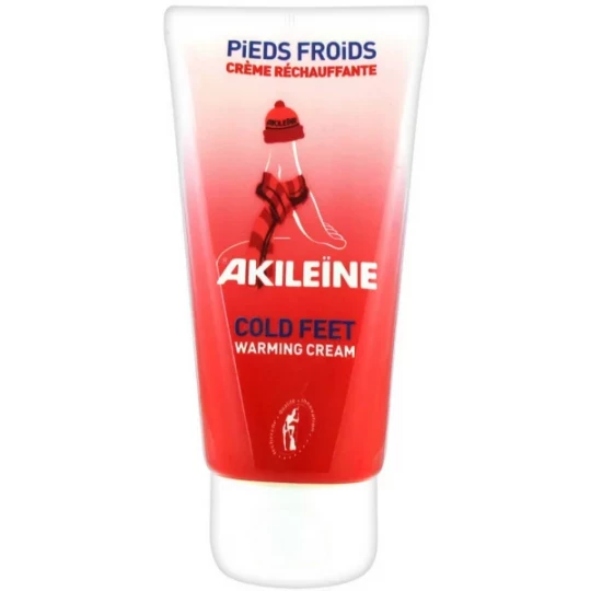 Akileïne Cold Feet Crème Réchauffante Pieds Froids 75 ml