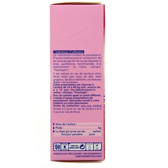 DolipraneLiquiz Enfants 300 mg Sachets x 12 - image 2