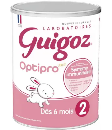 Guigoz Lait 2ème âge 800 g