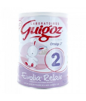 Guigoz Evolia Relais 2ème âge 800 g