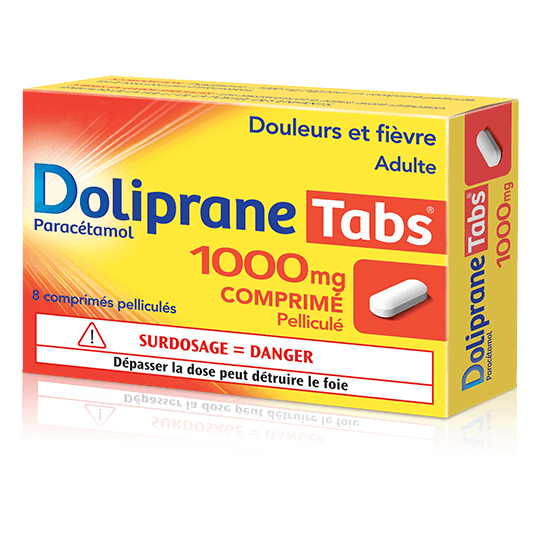 DolipraneTabs 1000 mg Comprimés x 8