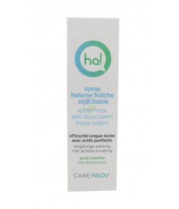 Ha! Spray Haleine Fraîche et Durable Goût Menthe 15 ml
