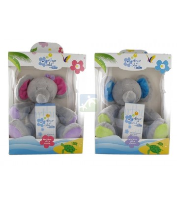 Arthur & Lola Coffret Eau de Senteur 50 ml + Peluche Eléphant