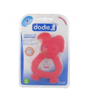 Dodie Anneau de Dentition Lapin Rose