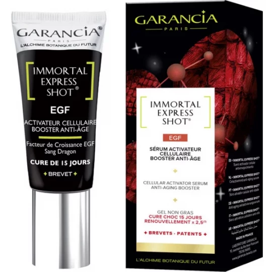 Garancia Immortal Express Shot EGF Sérum Activateur Cellulaire 15 ml