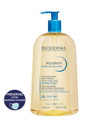 Bioderma Atoderm Huile de Douche 1 L