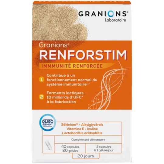 Granions Renforstim Capsules x 40 + Gélules x 20