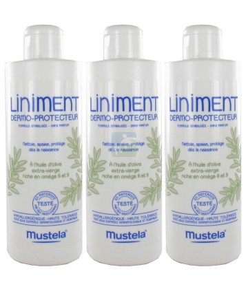 Mustela Liniment Dermo-Protecteur 3 x 400 ml